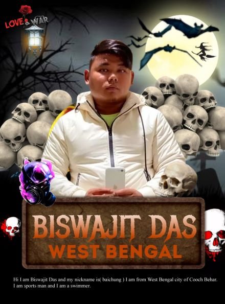 Model BISWAJIT DAS WEST BENGAL love and war