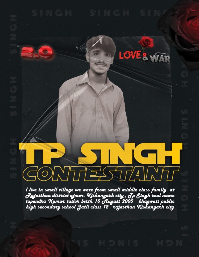 Model Tp Singh Ajmer Love and war