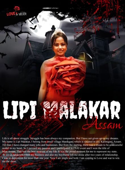 model LIPI MALAKAR DEHRADUN Love and war