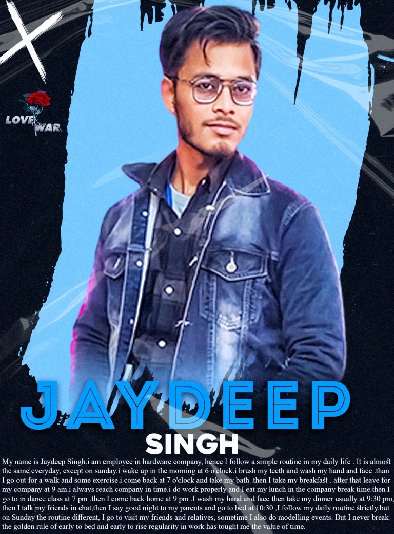 MODEL Jaydeep Singh Aligarh LOVE and WAR